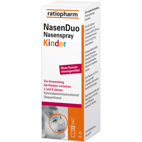 Nasenspray_Kinder NasenDuo® Nasenspray Kinder