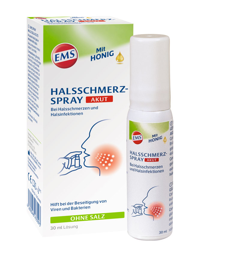 EMS Halsschmerz-Spray akut