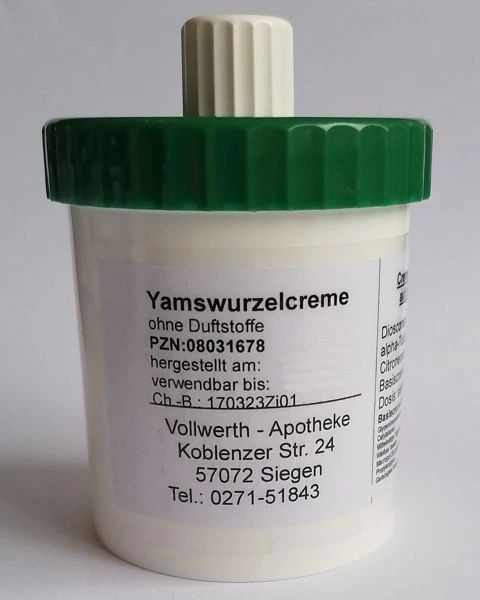 Yamswurzelcreme ohne Duft 100g Yamswurzelcreme ohne Duft 100g